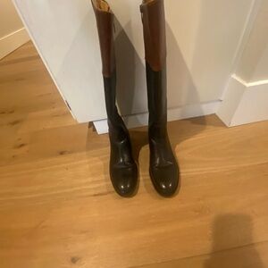 Enzo Angiolini Black and Brown Women's Boots